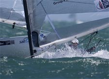 WK zeilen 470 en Finn klasse
