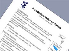 inleidende regels voor wedstrijdzeilen