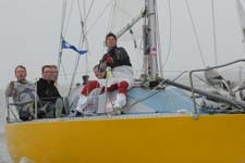 vrolijke bende op Half Moon