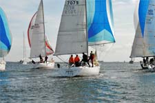 Zeilen op Oosterschelde